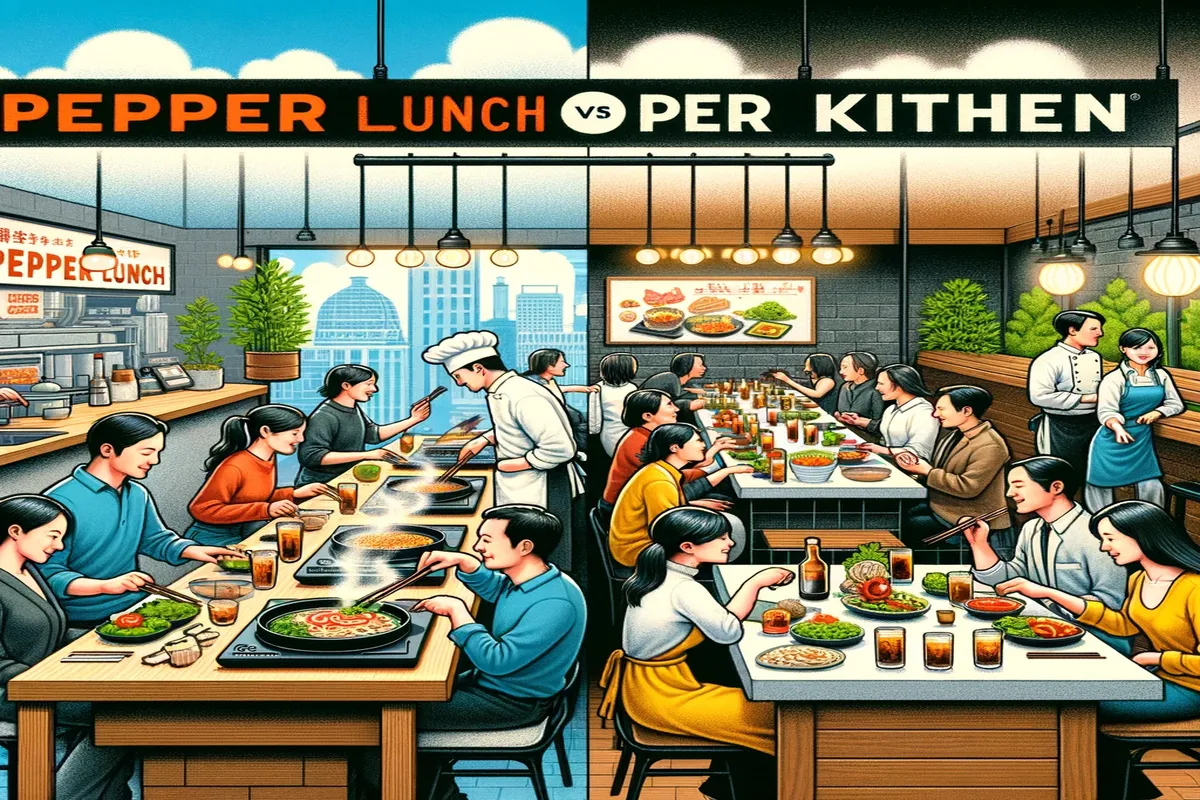 Is Pepper Lunch and Pepper Kitchen the same?